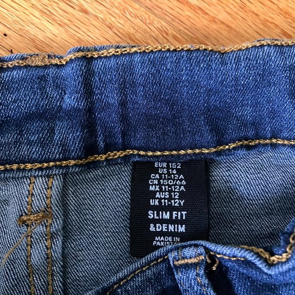 new H&M Comfort Slim Fit Jeans, denim blue - Picture 4 of 5